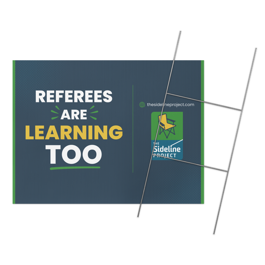 Referees are Learning Too Field Sign
