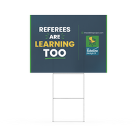Referees are Learning Too Field Sign