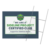 Sideline Project Certified Club Field Sign