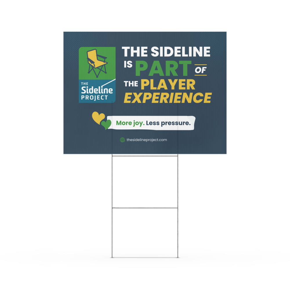 Player Experience Field Sign