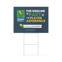Player Experience Field Sign
