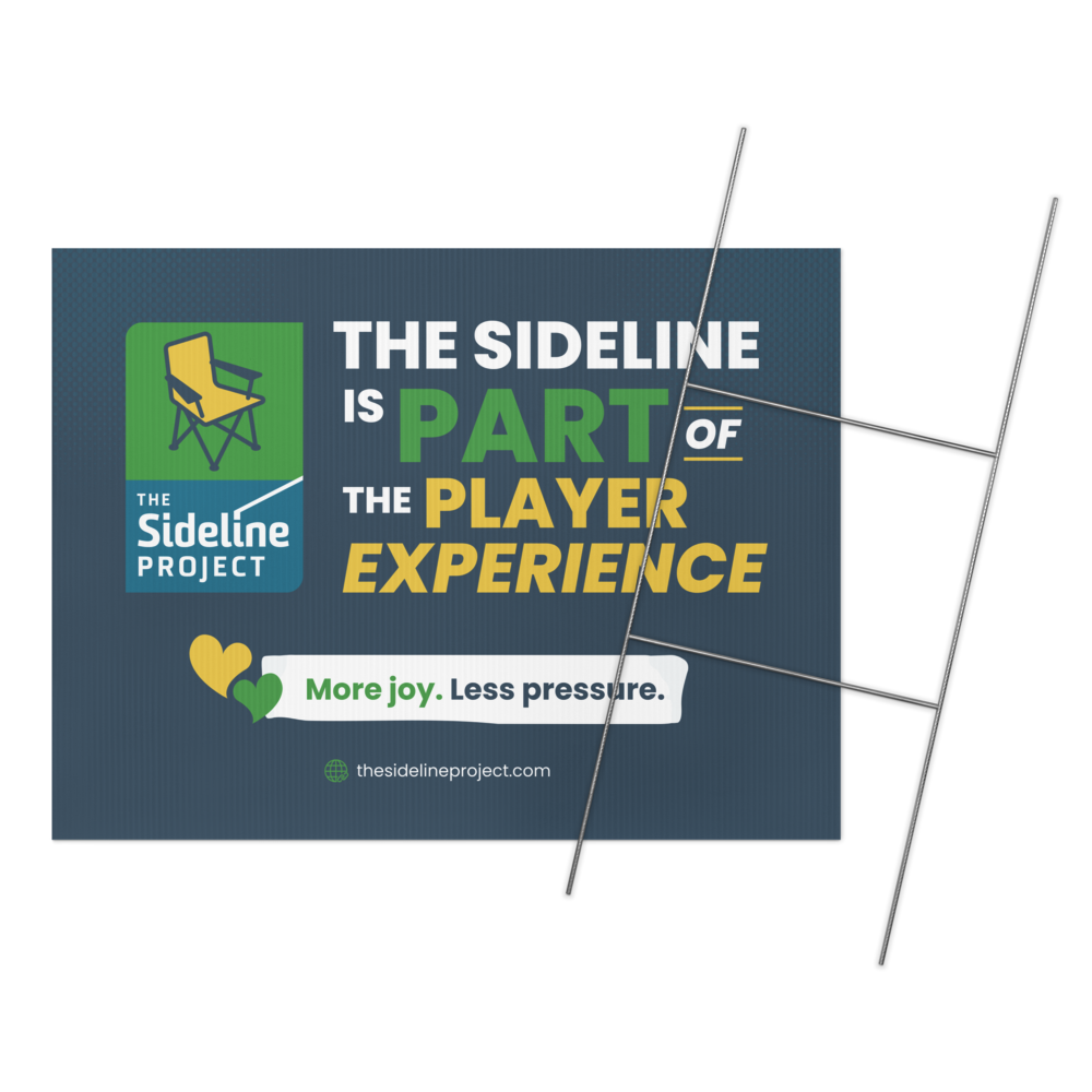 Player Experience Field Sign