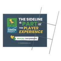 Player Experience Field Sign