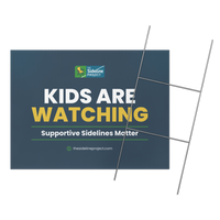 Kids Are Watching Field Sign