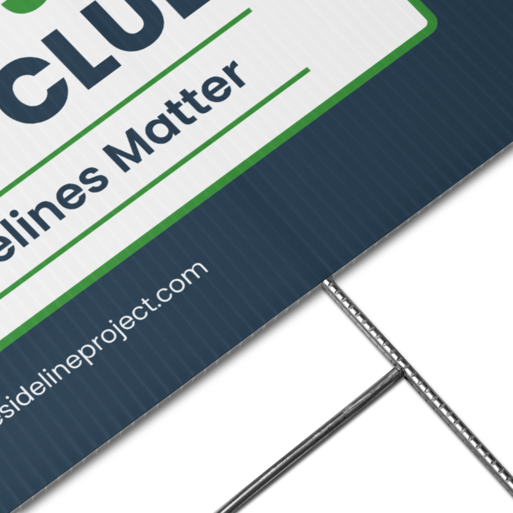 Sideline Project Certified Club Field Sign