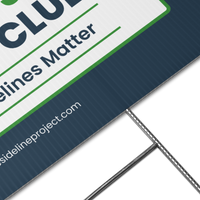 Sideline Project Certified Club Field Sign